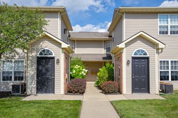 Clubhouse Exterior at Steeplechase at Shiloh Crossing, Avon, Indiana